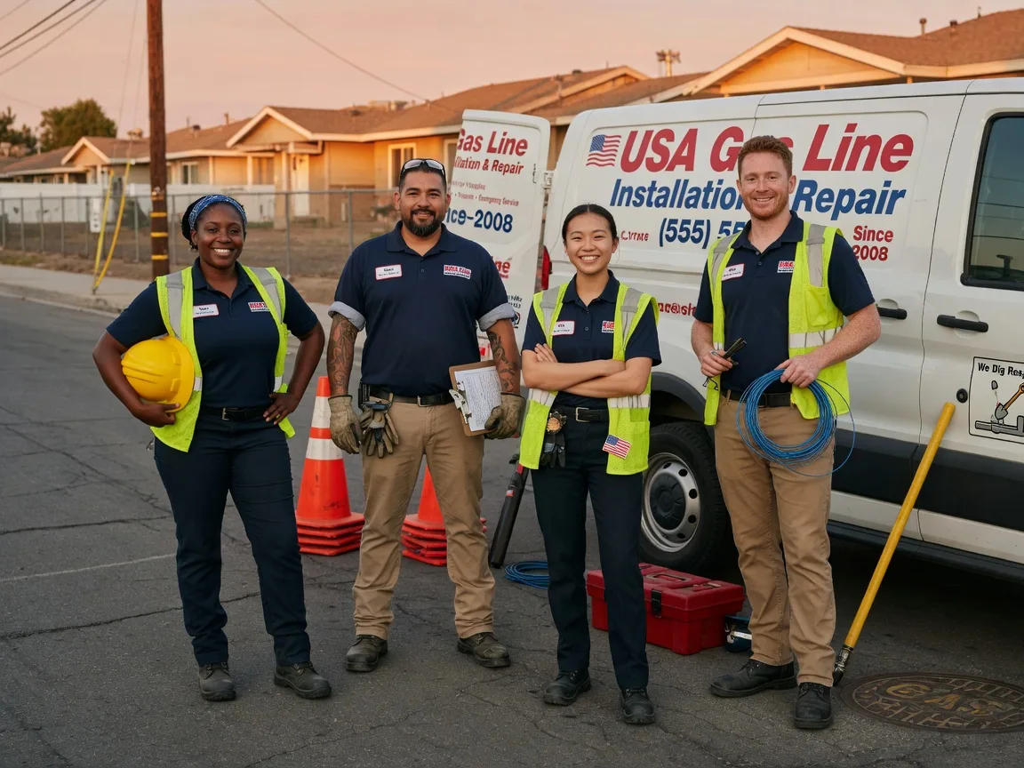 Gas Line Installation company in Rose Hill, IA